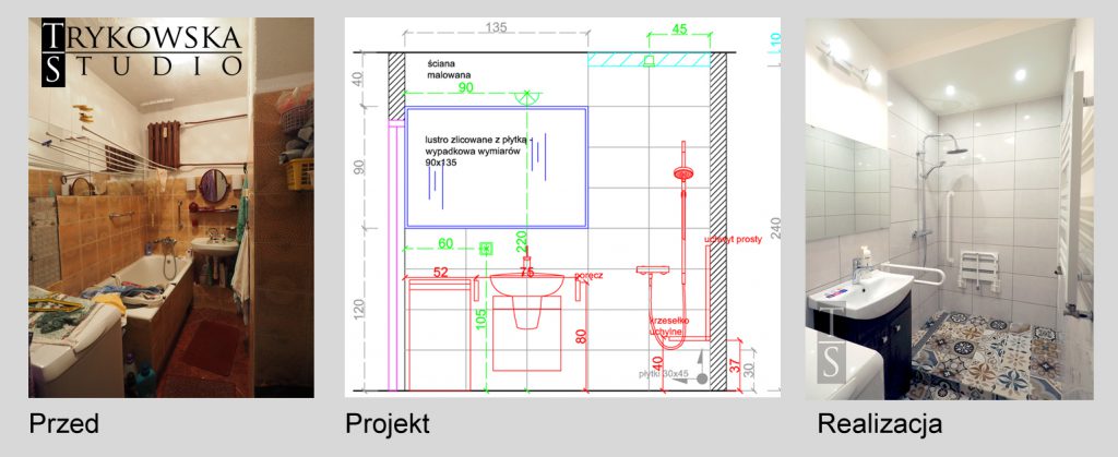 Jak zaprojektować łazienkę dla osoby starszej. Zdjęcia przed i po